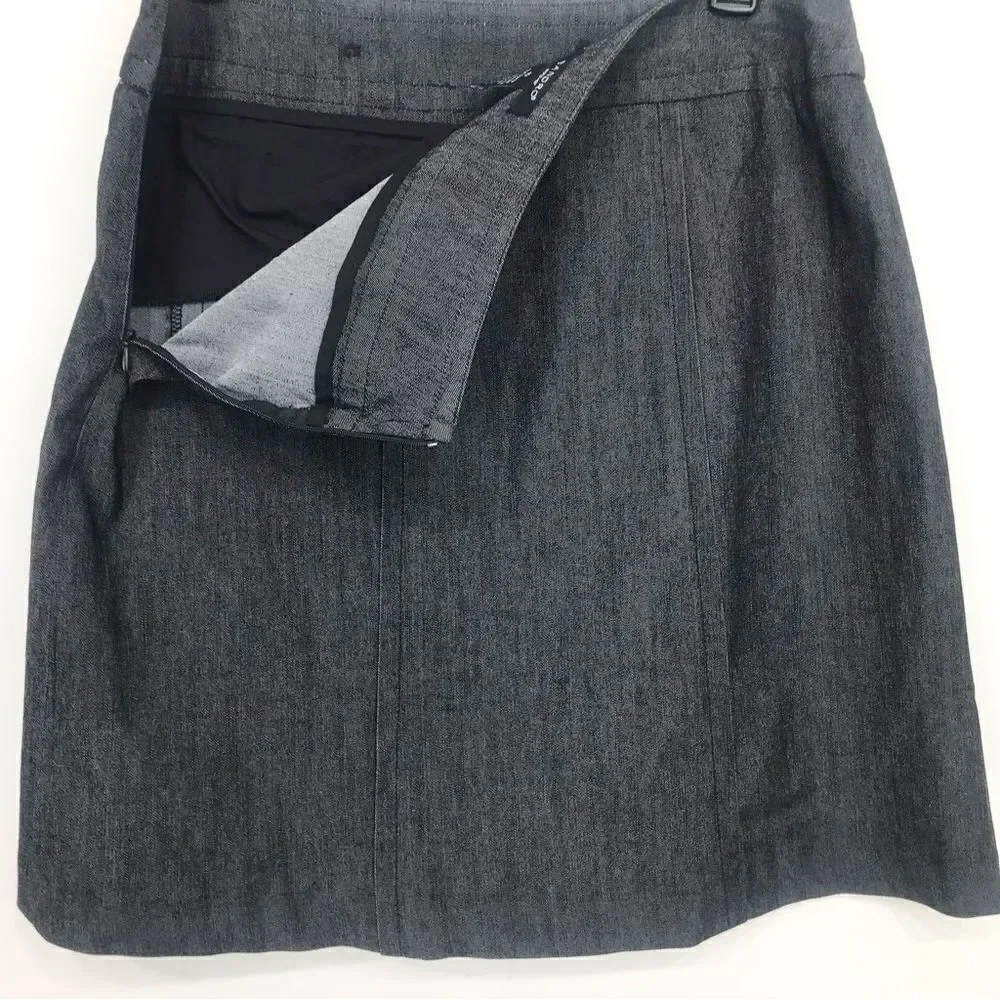 Sandro Sportswear Blue Sailor Button A Line Mini Skirt